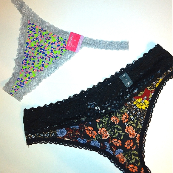 NWT☆Bundle☆Lot Plus Size Torrid & Xhilaration Lace Thong Panties Set☆ - Picture 2 of 10